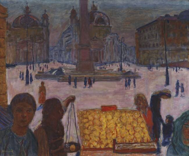 Piazza del Popolo Pierre Bonnard