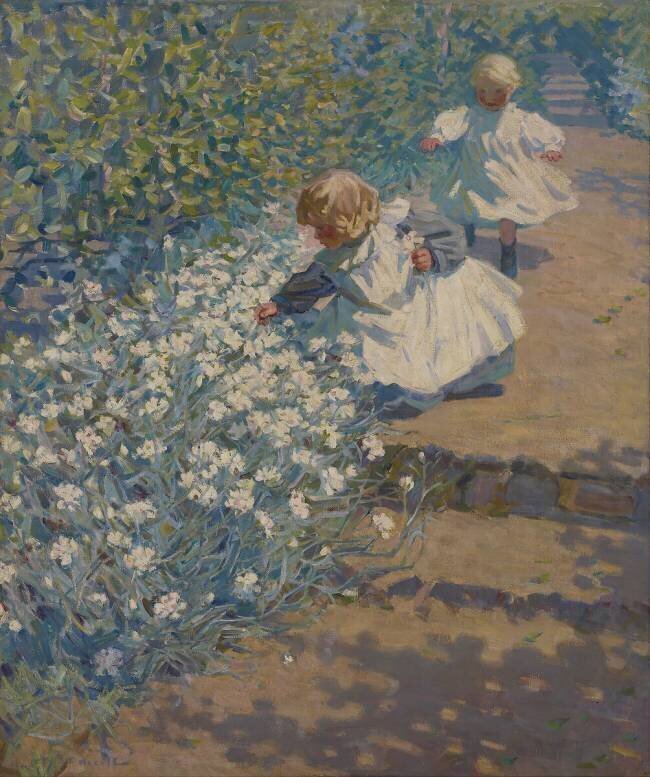 Picking Flowers Helen Galloway McNicoll