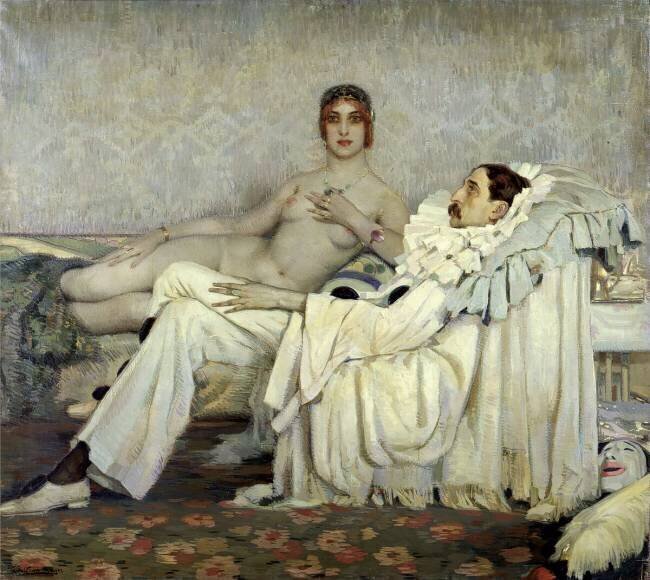 Pierrot malade Federico Beltrán Masses
