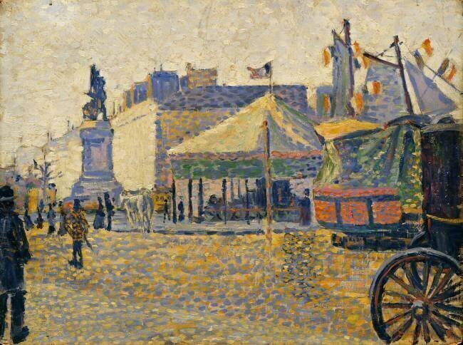 Place de Clichy Paul Signac