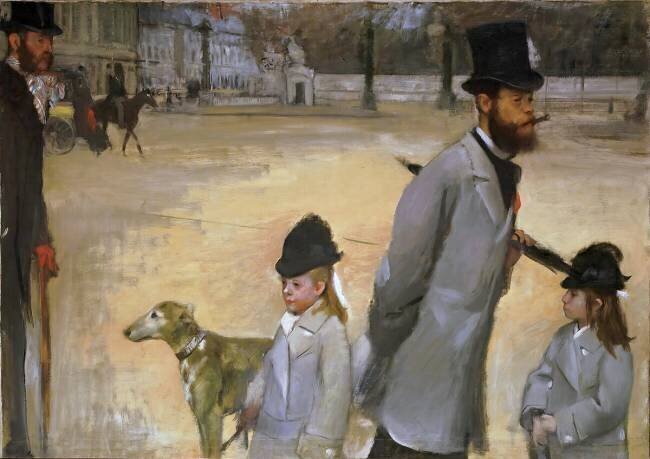 Place de la Concorde Edgar Degas