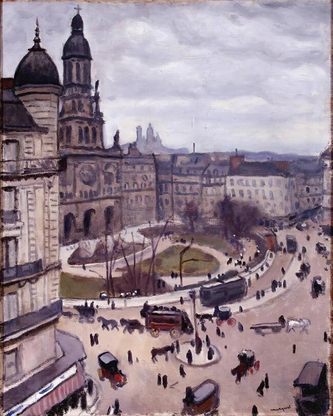 Place de la Trinité à Paris Albert Marquet