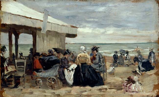 Beach Eugène Boudin