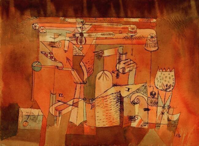 Plan des machines Paul Klee