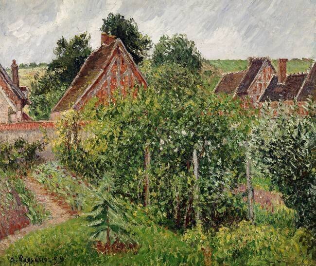 Pluie Camille Pissarro