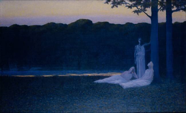 Poésie du soir Alphonse Osbert