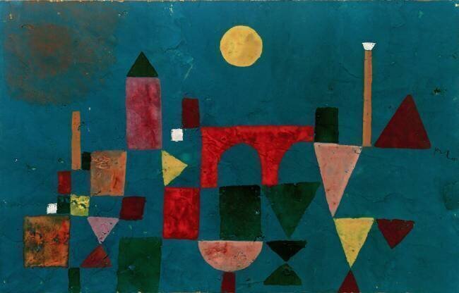 Pont rouge Paul Klee