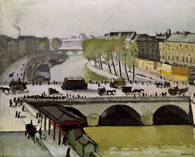 Pont Saint-Michel Albert Marquet