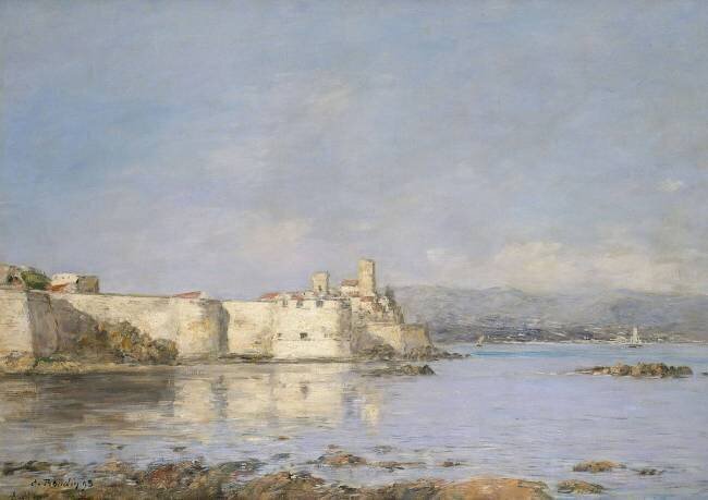 Port d'Antibes Eugène Boudin