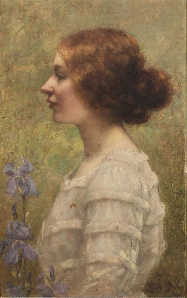 Portrait d'Alba Brunelli Edmond de Pury