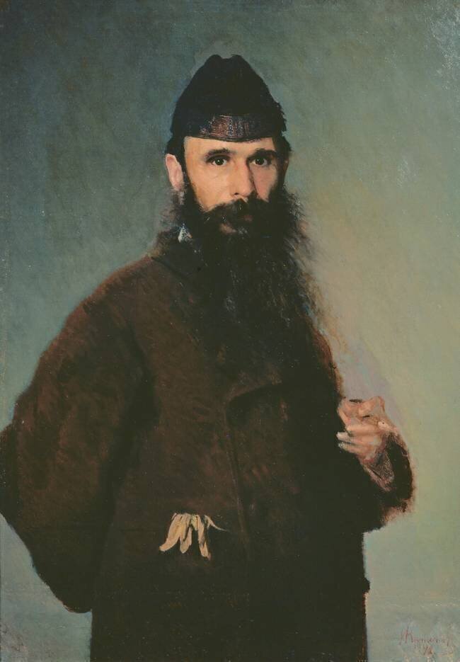Portrait d'Alexandre Litovtchenko Ivan Kramskoi