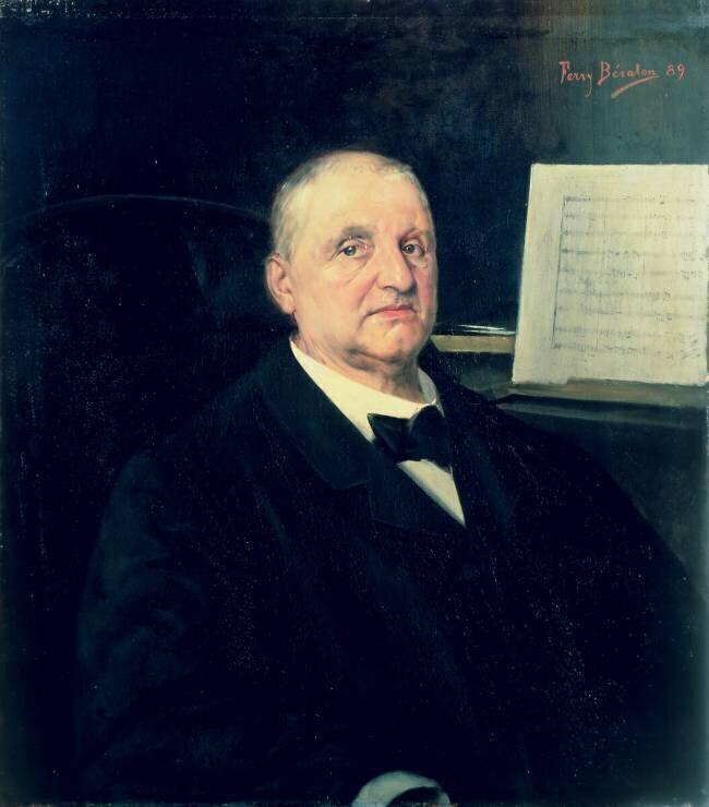 Portrait d'Anton Bruckner Ferry Peratoner