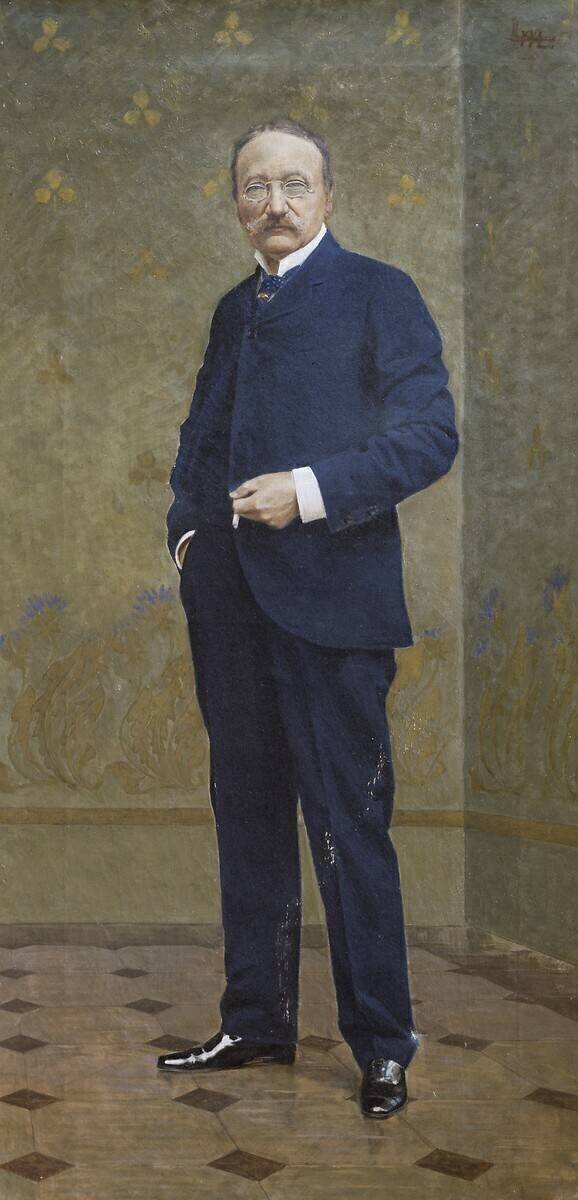 Portrait d'Arrigo Boito Leopoldo Metlicovitz