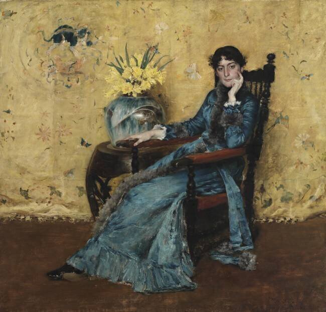 Portrait de Dora Wheeler William Merritt Chase