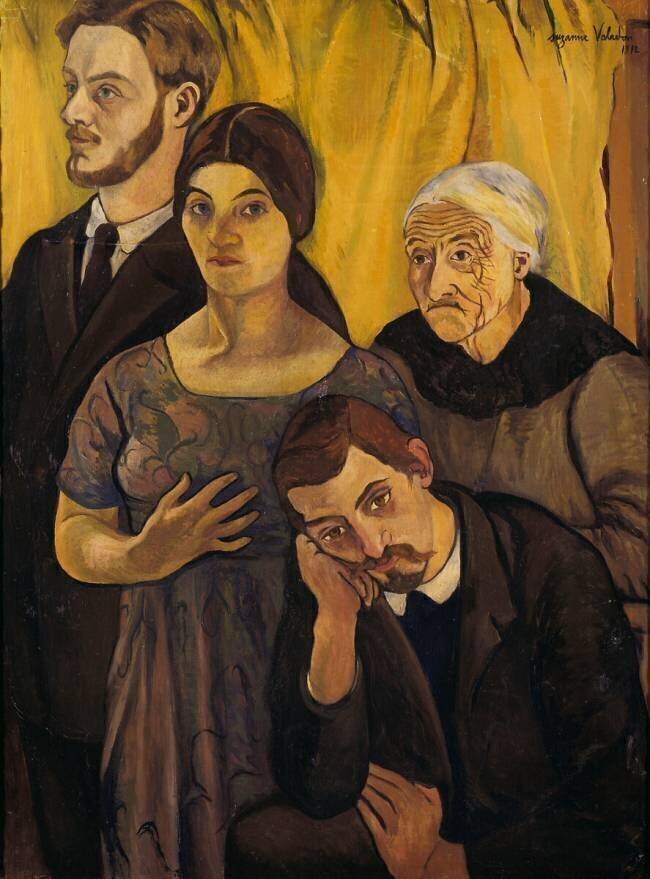 Portrait de famille Suzanne Valadon