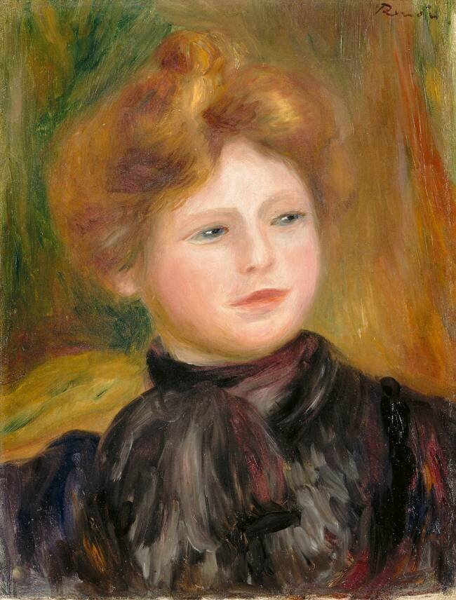 Portrait de femme Auguste Renoir