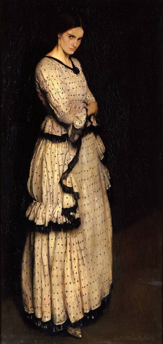 Portrait de femme Edyth Rackham