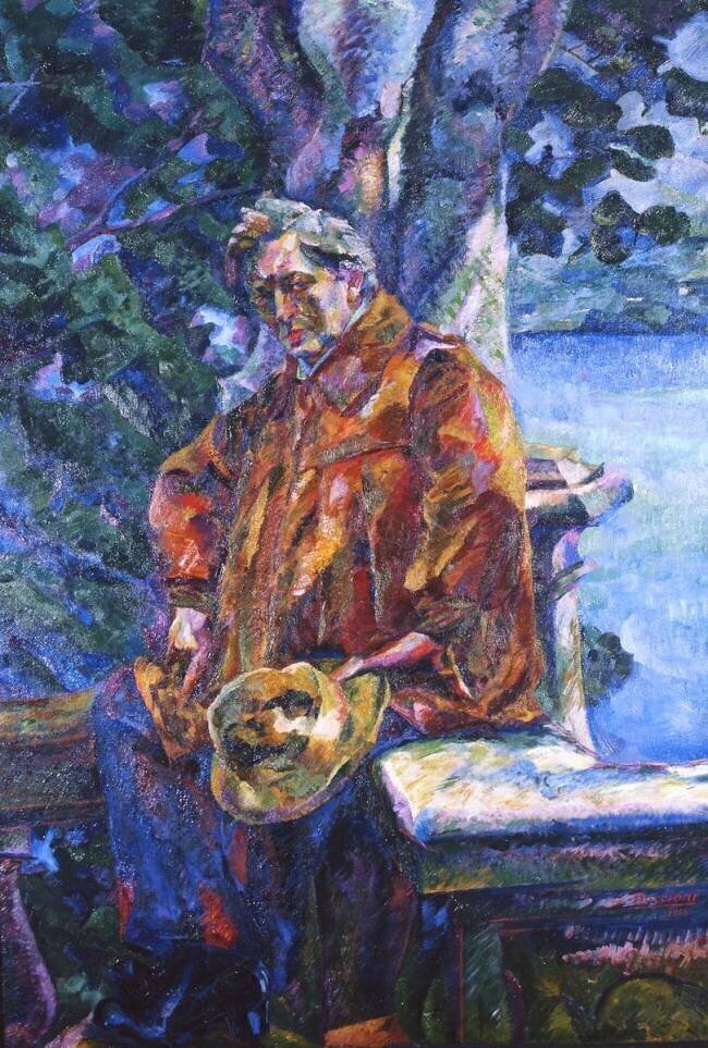 Portrait de Ferruccio Busoni Umberto Boccioni