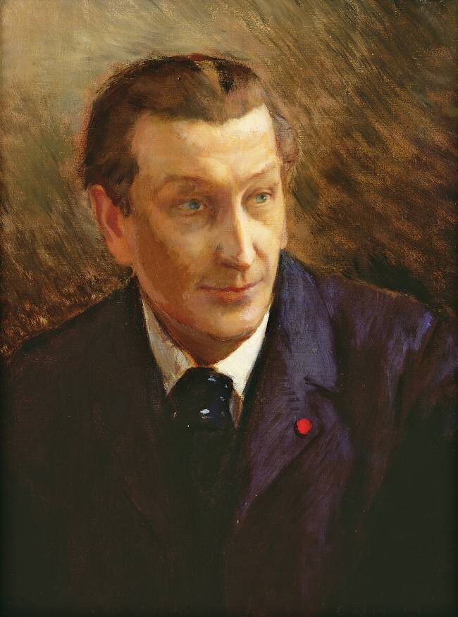 Portrait de François Coppée Georges Antoine Rochegrosse