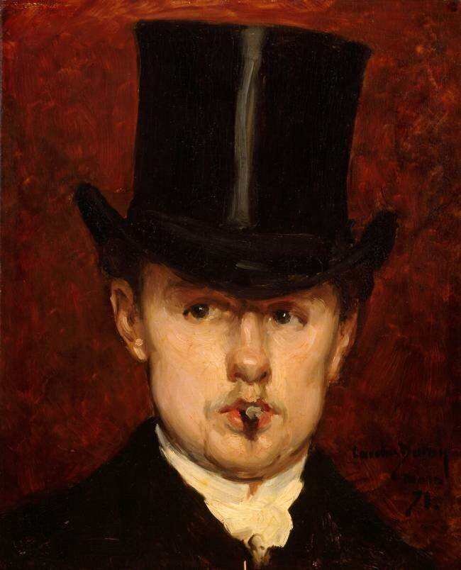 Portrait de Gustave Tempelaere (1840-1904) ou l'homme au cigare Carolus-Duran