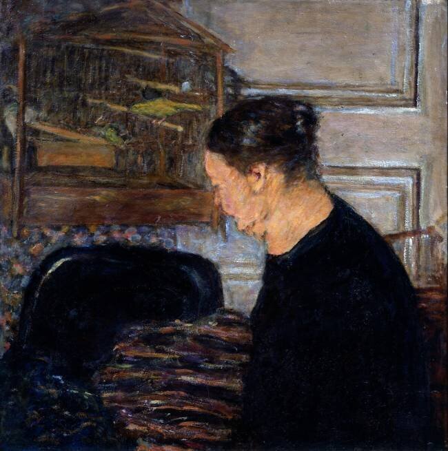 Portrait de la grand-mère de l'artiste de Pierre Bonnard Pierre Bonnard