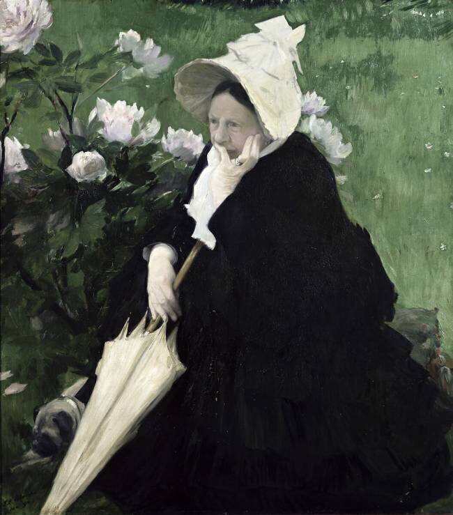 Portrait de la mère de l'artiste Jacques-Emile Blanche