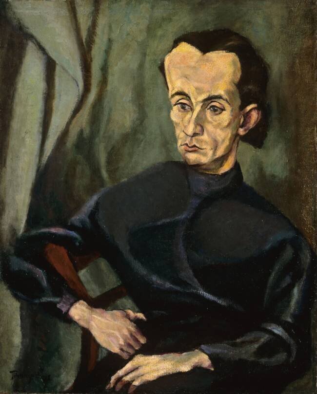 Portrait de Lajos Kassak Lajos Tihanyi