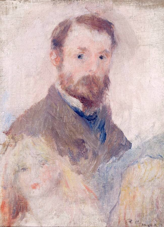 Portrait de l'artiste Auguste Renoir