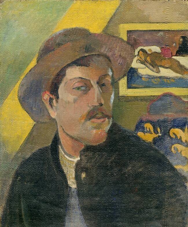 Portrait de l'artiste Paul Gauguin