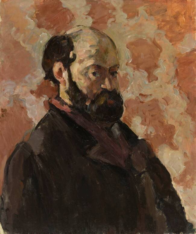 Portrait de l'artiste au fond rose Paul Cézanne