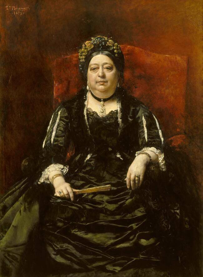 Portrait de madame Léopold Stern Léon Bonnat