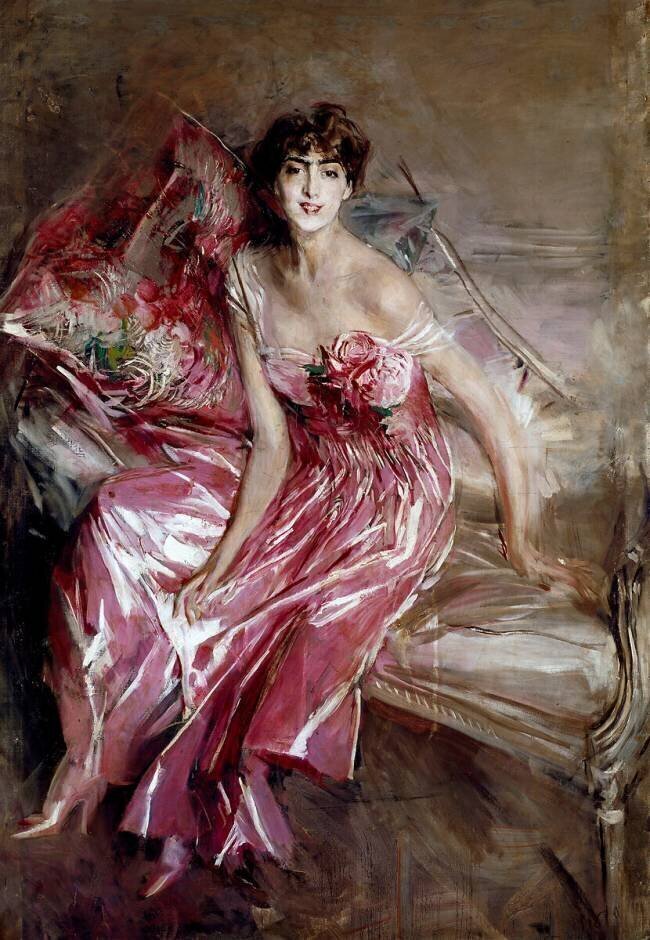 Portrait de Madame Olivia Concha de Fontecilla  Giovanni Boldini