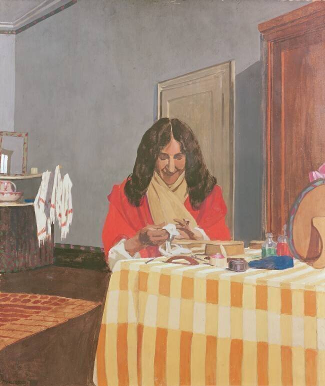 Portrait de madame Vallotton Félix Vallotton