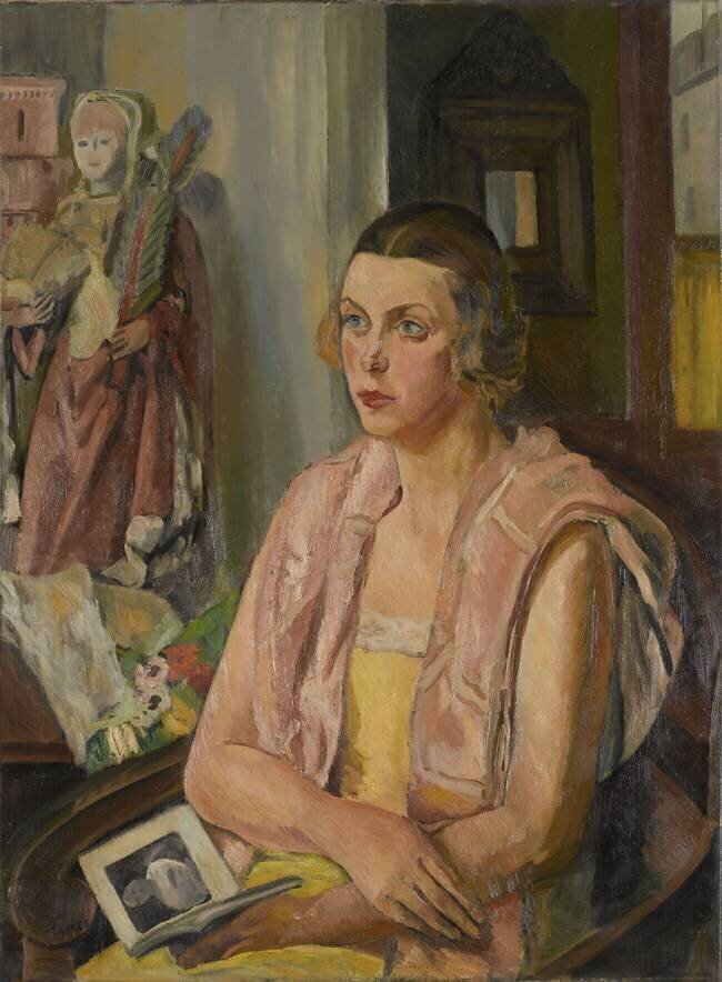 Portrait de Mme E. Welter Adolphe Feder