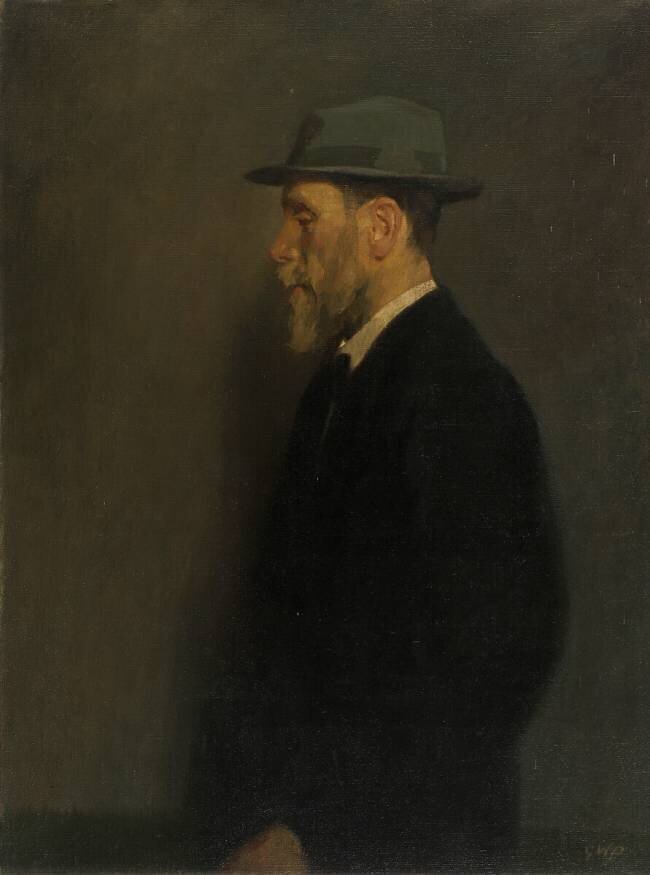 Portrait de Mr Randall Davis Glyn Warren Philpot