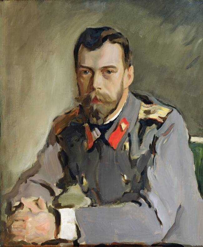 Portrait de Nicolas II Valentin Serov