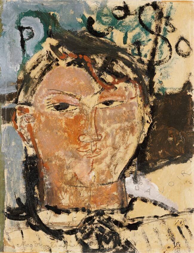 Portrait de Picasso Amedeo Modigliani