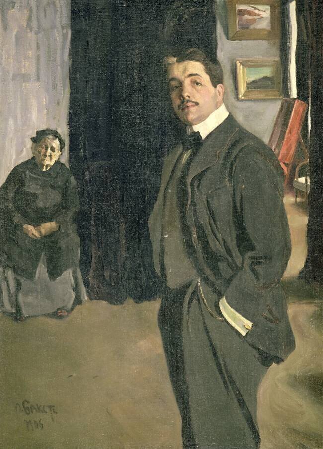 Portrait de Sergei Pavlovich Diaghilev Léon Bakst