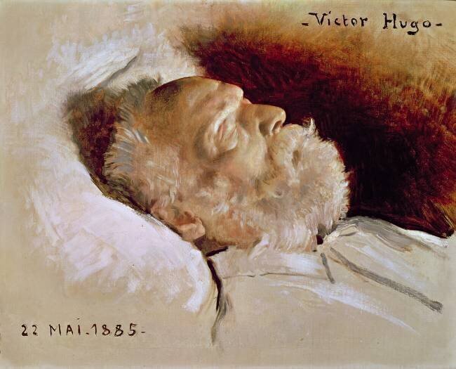 Portrait de Victor Hugo Léon Daniel Saubès