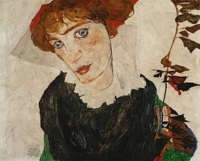 portrait de Wally Egon Schiele