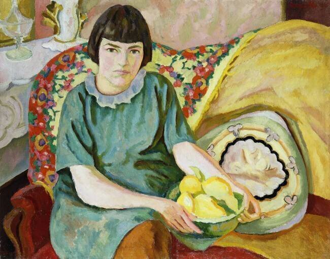 Portrait de Zoum van den Eeckhoudt Roger Fry