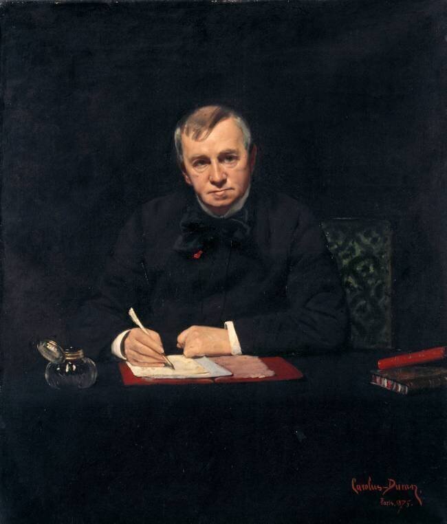Portrait d'Emile de Girardin, journaliste (1802-1881) Carolus-Duran