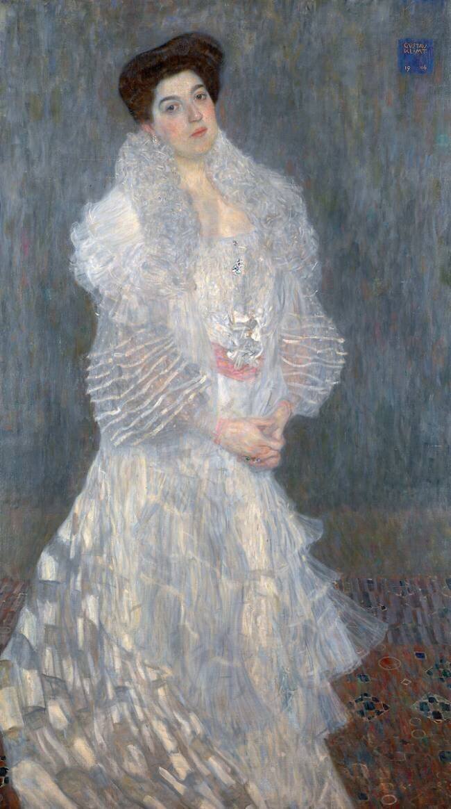 Portrait d'Hermine Gallia Gustav Klimt