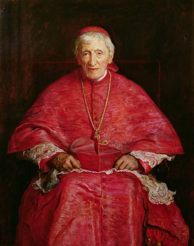 Portrait du Cardinal Newman  John Everett Millais