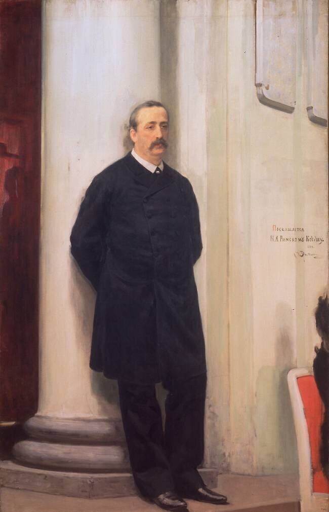 Portrait du compositeur et chimiste Alexandre Borodine Ilya Répine