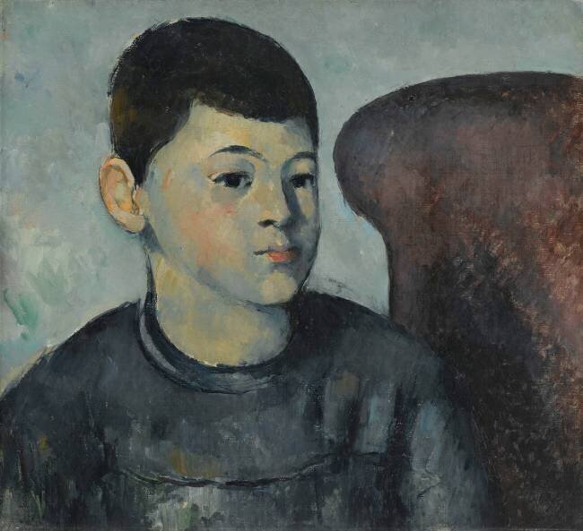 Portrait of the artist's son Paul Cézanne