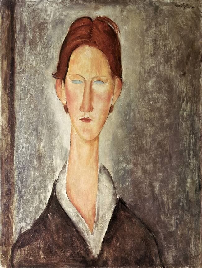 Portrait d'un étudiant Amedeo Modigliani