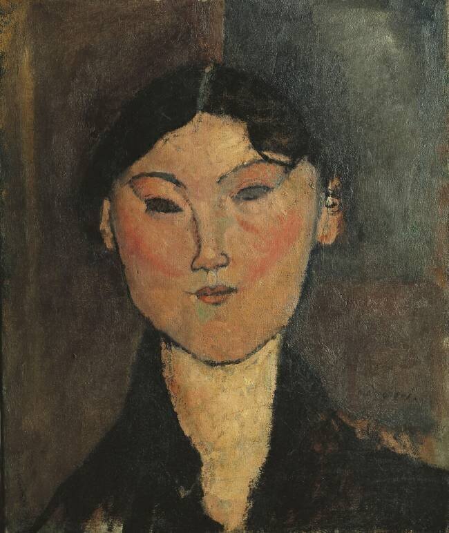 Portrait d'une femme Amedeo Modigliani