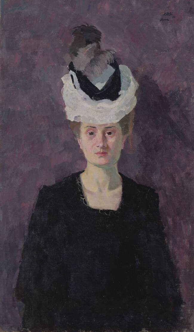 Portrait de Mme Minna Tube-Beckmann Max Beckmann