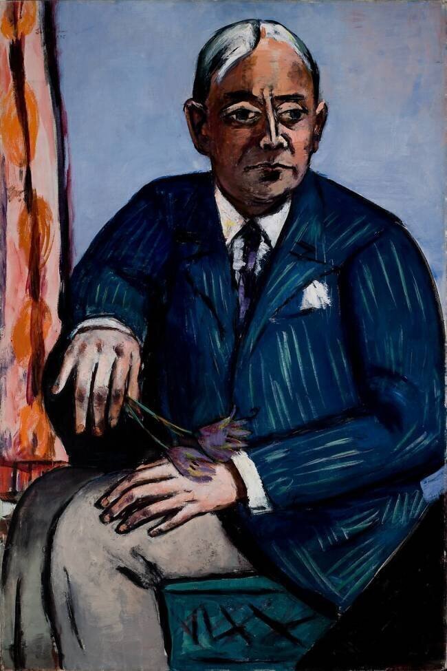 Portrait de Ludwig Berger Max Beckmann